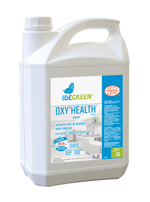 OXYHEALTH Respect'Home Désinfectant surface Ecocert - Hypronet
